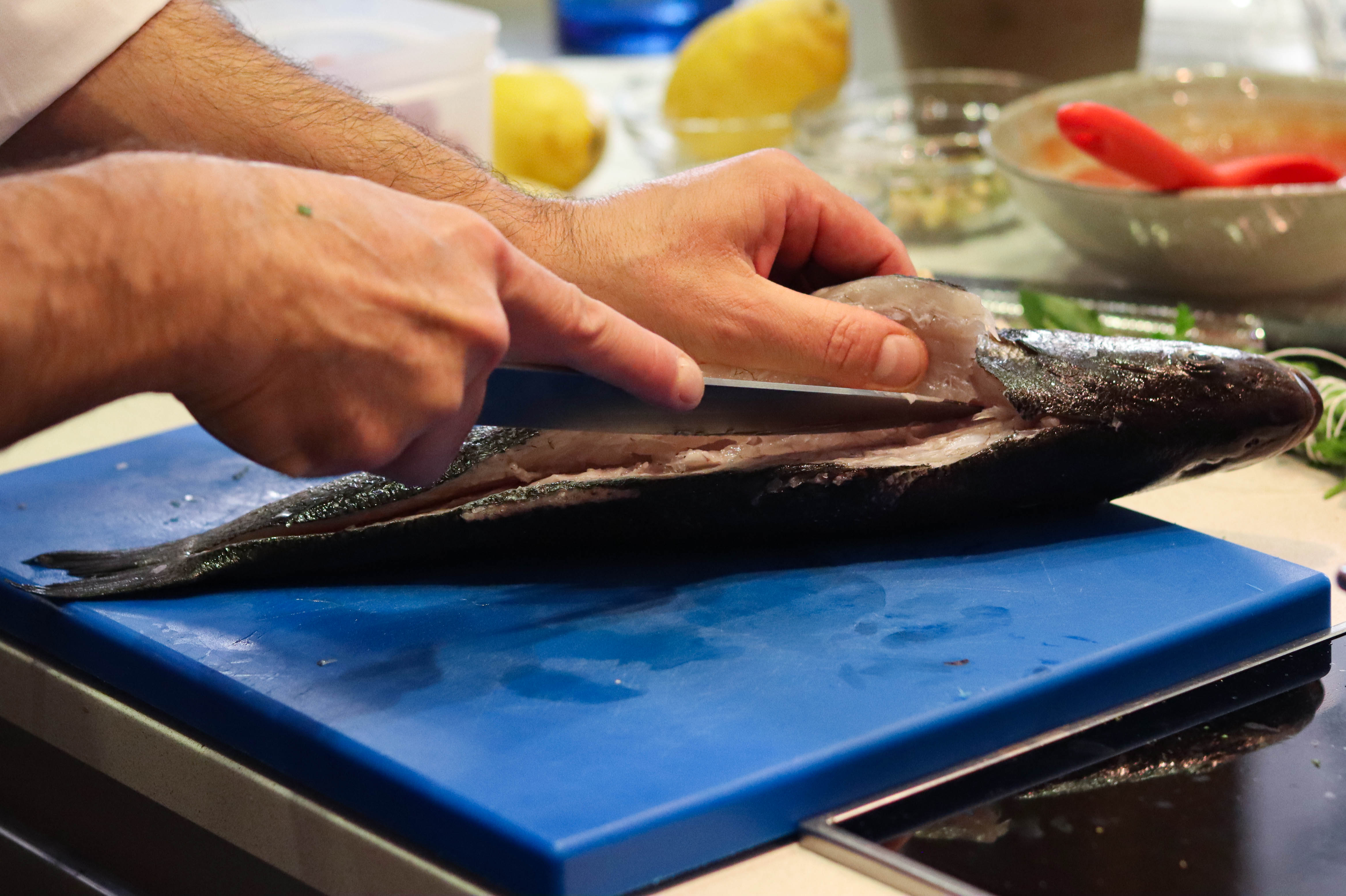 CARPACCIO DE PESCADO PASO 2